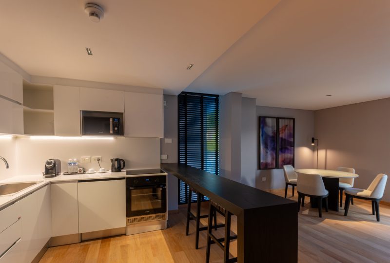 Cocina y Living - Living - Suite 1 King Bedroom - City View (SK1)